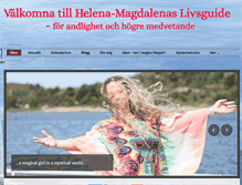 Tablet Screenshot of helena-magdalena.com